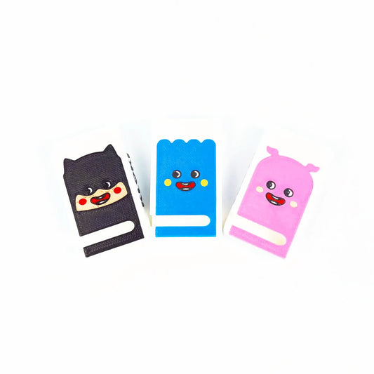 Magnetické nabíjecí kabely KLOKI pro dětské hodinky – sada tří variant s hravým designem