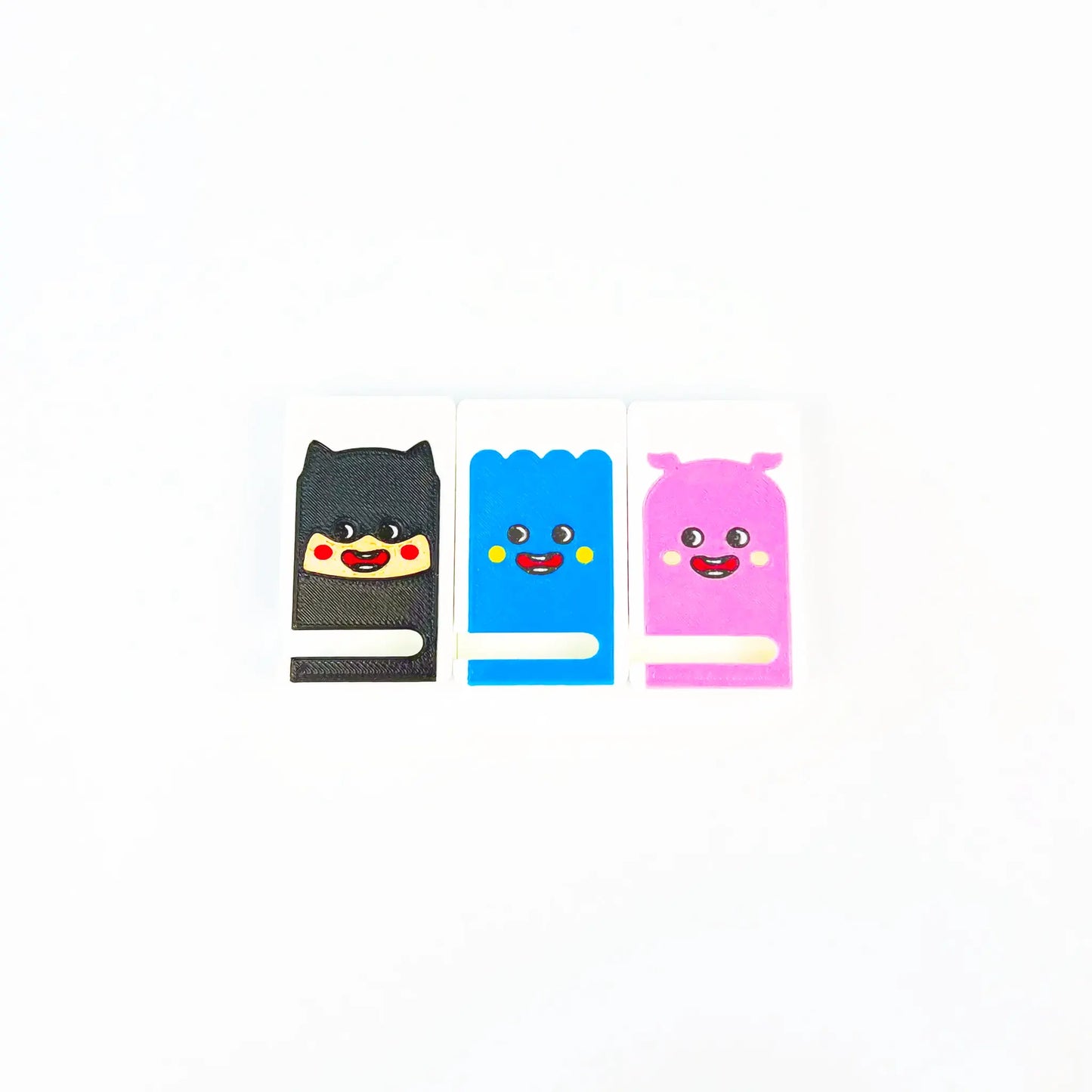 Magnetické nabíjecí kabely KLOKI pro dětské hodinky – sada tří variant s hravým designem