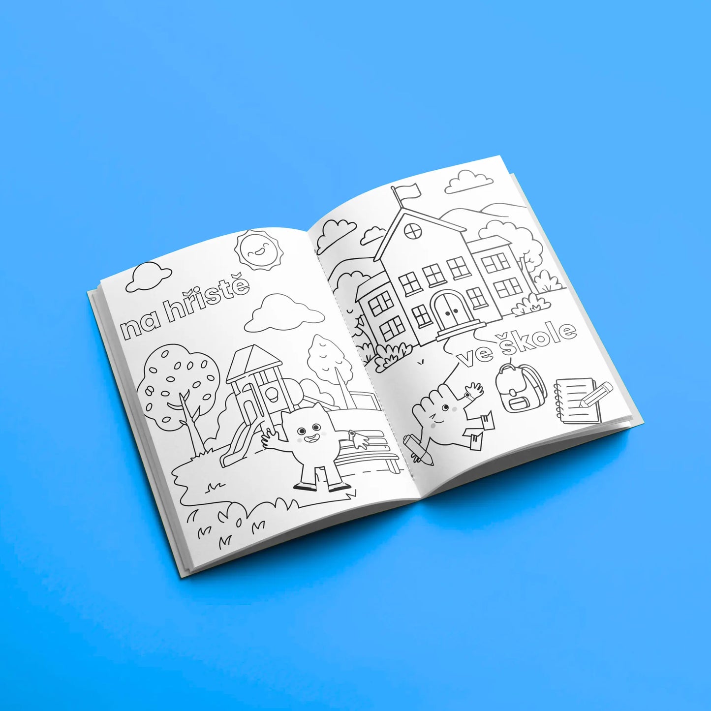 Omalovánky Veselé dny s KLOKI