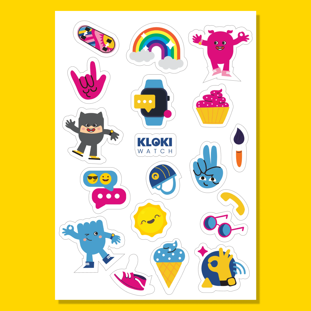 KLOKI Stickers – A Joyful World for Little Explorers