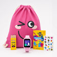Back to School Bundle: KLOKI Star Kids' GPS Calling Watch - Pink