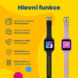 Dětské volací GPS hodinky KLOKI Star - Černé | Akční balíček