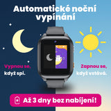 Dětské volací GPS hodinky KLOKI Star - Černé | Akční balíček