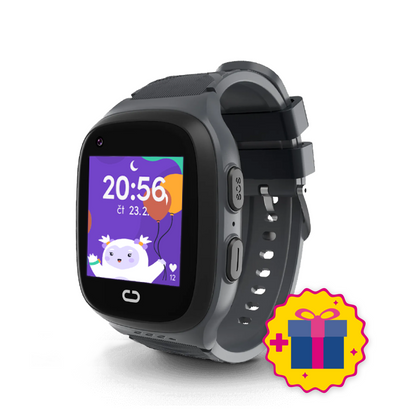 Dětské volací GPS hodinky KLOKI - Černé