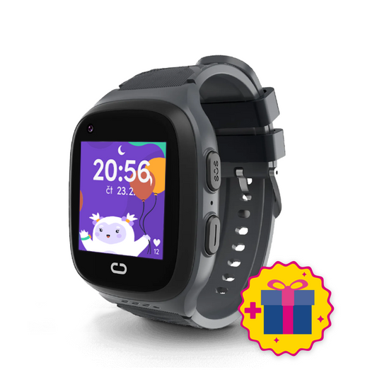 Dětské volací GPS hodinky KLOKI - Černé