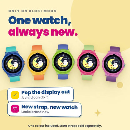 Kids' Calling GPS Watch KLOKI Moon - Blue