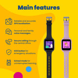 Children's GPS Calling Watch KLOKI Star - Pink + Gift