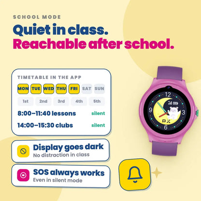 Kids' Calling GPS Watch KLOKI Moon - Blue