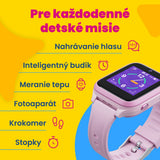 Detské volacie GPS hodinky KLOKI Star - Čierne | Letný balíček