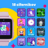 Detské volacie GPS hodinky KLOKI Star - Čierne | Letný balíček