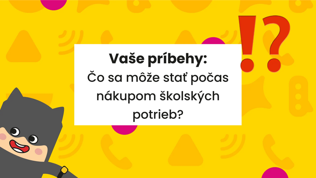 Vaše príbehy: Čo sa môže stať počas nakupovania školských potrieb?