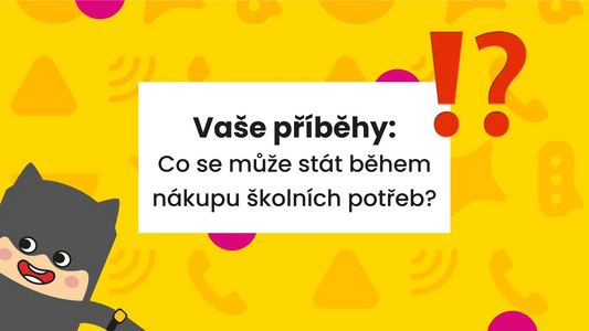 Vaše příběhy: Co se může stát během nakupování školních potřeb?
