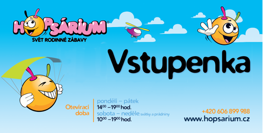 Vstupenka do Hopsária